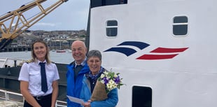 Scillonian welcomes group’s five millionth ferry passenger
