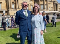 Care assistant meets royalty