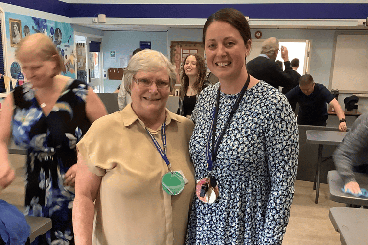 33 years service school retirement