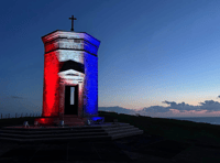 Bude's Storm Tower illuminated in D-Day tribute