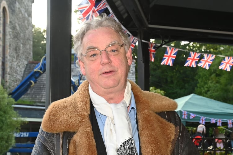 Jim Thomson reads out the D Day Proclamation. (Picture: Adrian Jasper)