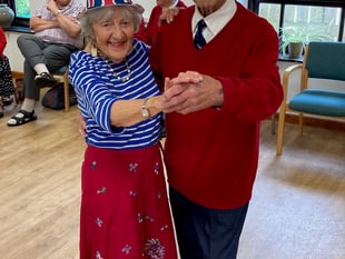 Couples dance away during D-Day 80 celebrations