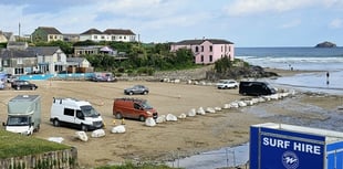 Local anger as beach covered with boulders to ward off parties
