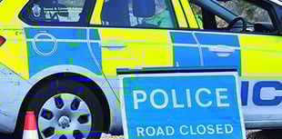 Motorcyclist injured in A3072 crash