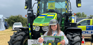 Devon and Cornwall Police reveal winning name for police tractor
