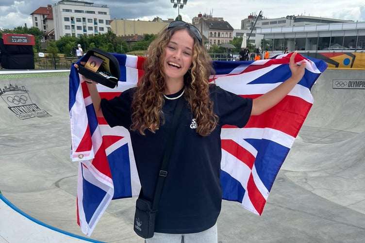 Lola Tambling has been chosen for Team GB in skateboarding. (Picture: Lauren Muller)