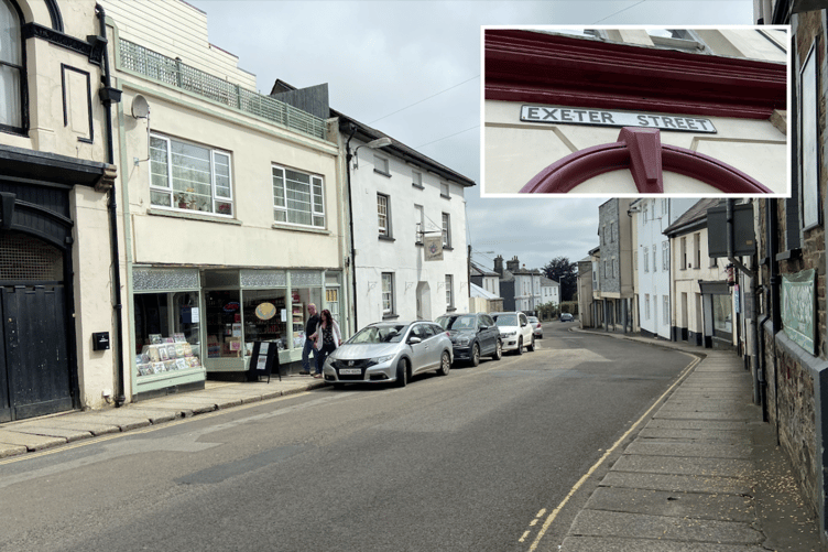 Exeter Street Launceston Road Graphic