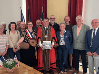 Towns celebrate half a century of twinning with anniversary visit 