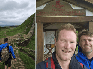 South West residents trek 90 miles in aid of armed forces charity