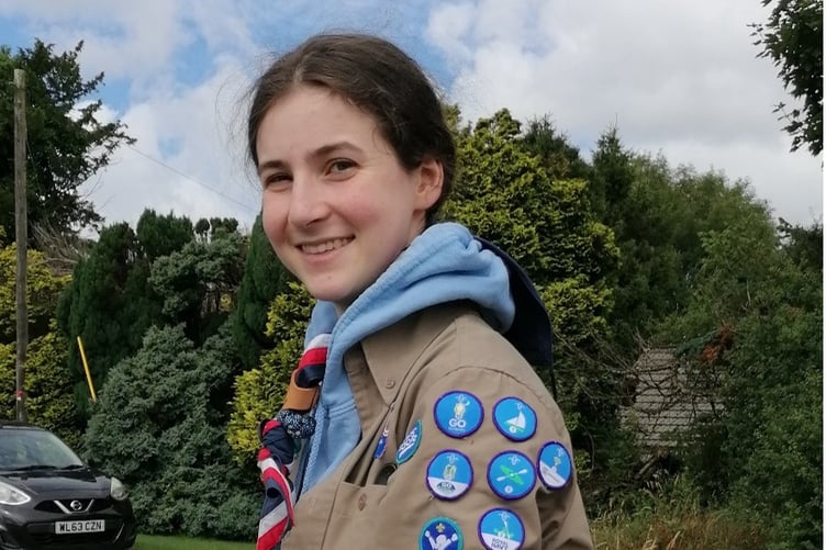 Charlotte waiting for the minibus on Sunday