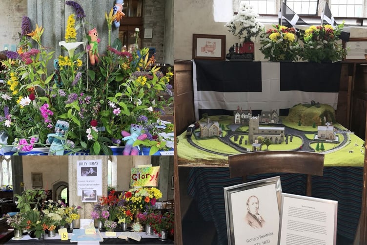 There were some very informative displays in this year's St Swithin's Church Flower Festival
