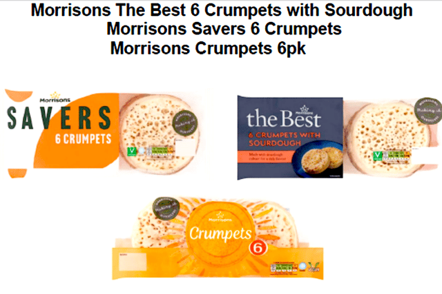 Crumpets withdrawn over metal fears