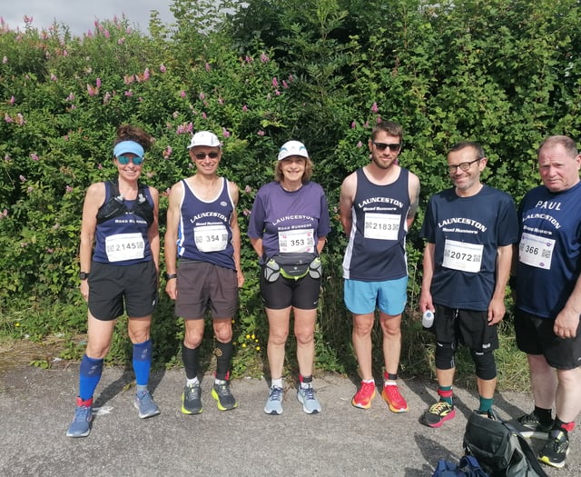 Bude and Launceston runners complete Indian Queens Half Marathon
