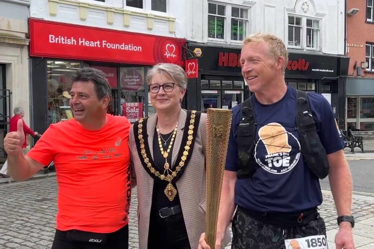 Launceston Olympic Torch