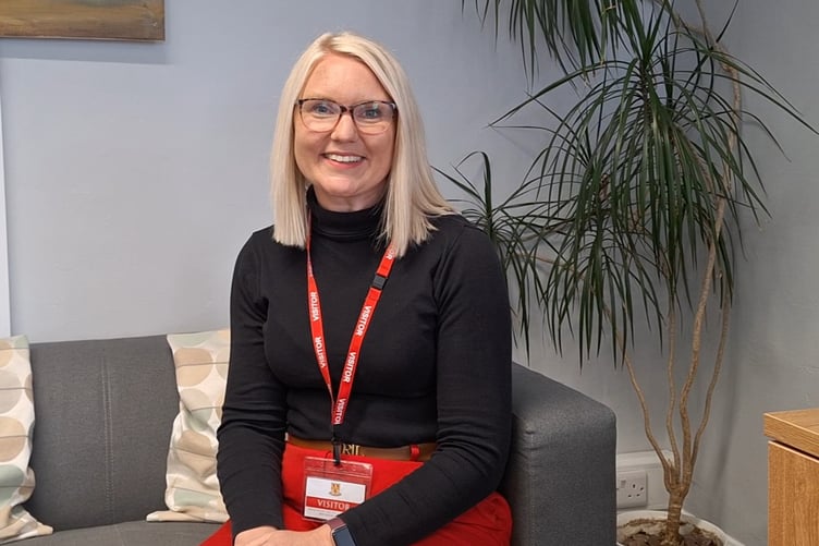 Lucy Dennis, who will be taking over as Head of Prep at Shebbear College.