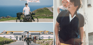 Coastal cycle raises funds for Cornwall Mind in father's memory