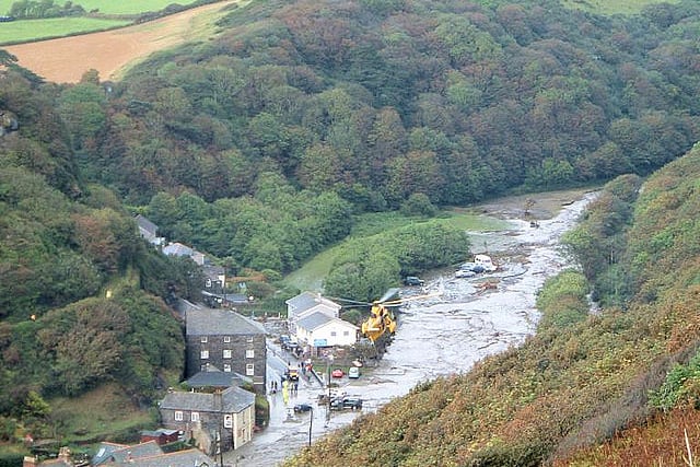 Boscastle Flood 2004