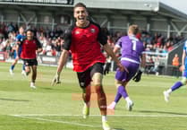 Irish forward leaves Tinners to join League Two side