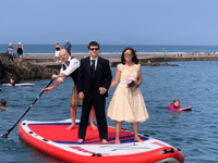Commitment ceremony crowds say "I do" at Bude Sea Pool
