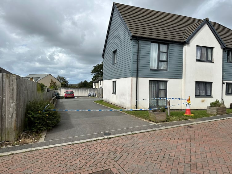 The site has been cordoned off by the police