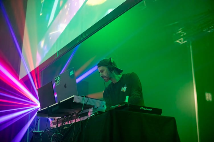 Gareth and the team provided an array of funky tunes for dancers to enjoy