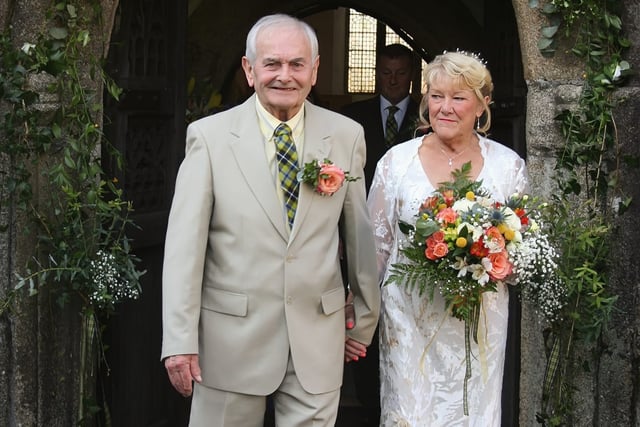 Callington couple issue 'love message' after getting married
