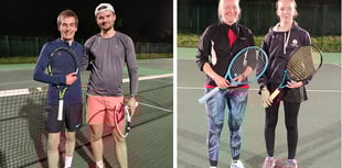 Cornish and Halls retain respective titles at Launceston Tennis Club