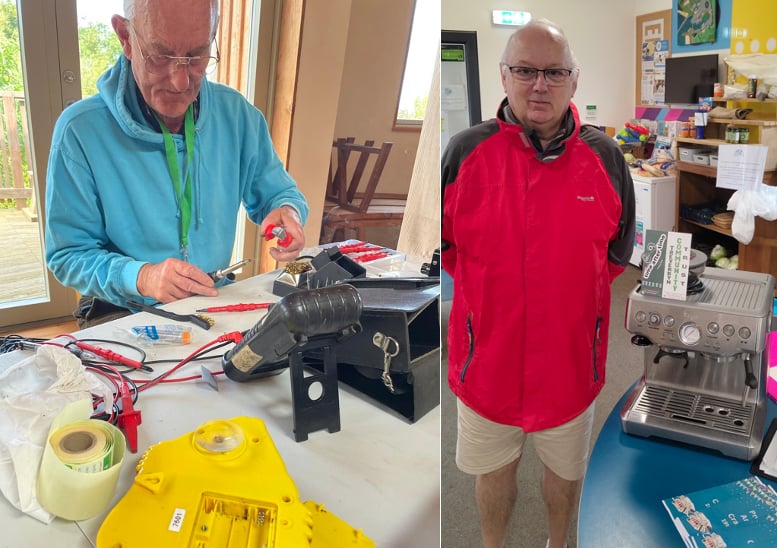Successful repair cafes in Cornwall looking out for more handy