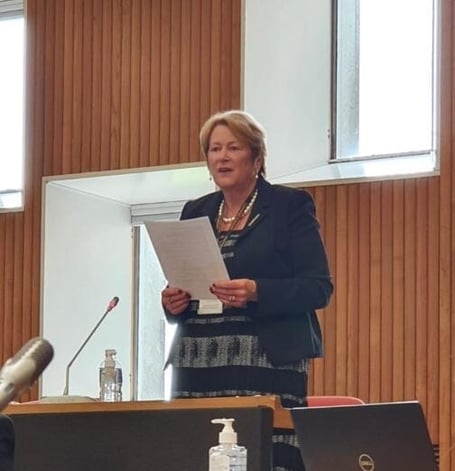 Cornwall Council leader Linda Taylor. (Picture: Linda Taylor/Facebook)