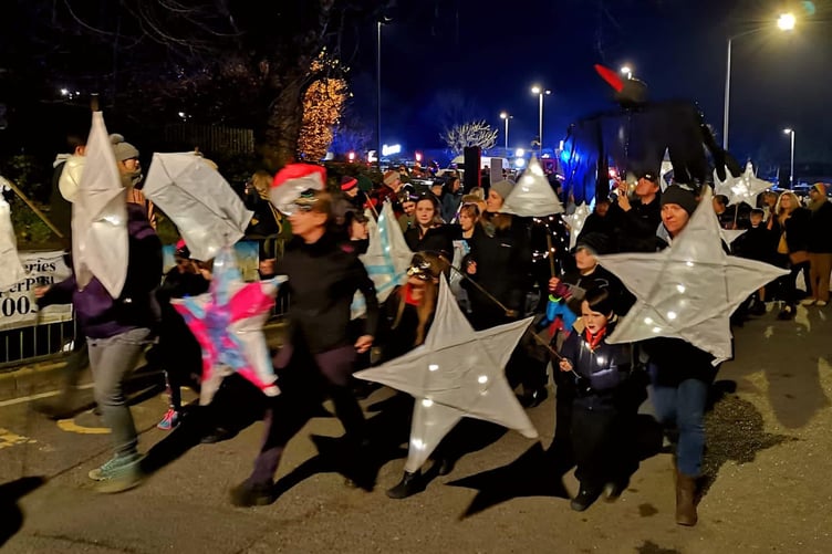 LAST year's lantern parade at Kelliwik Golowi