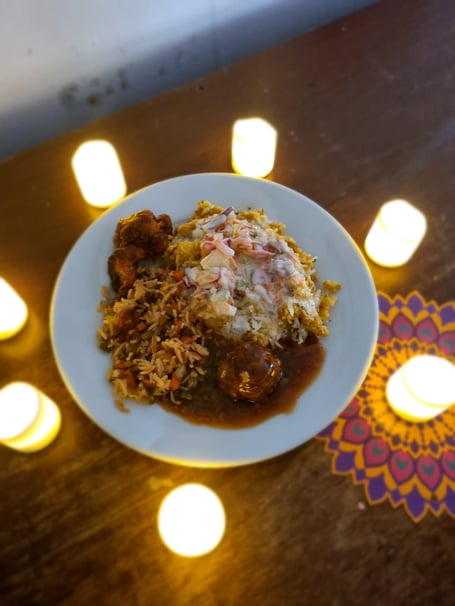 One of the meals served to residents (Picture: Hatherleigh Nursing Home)