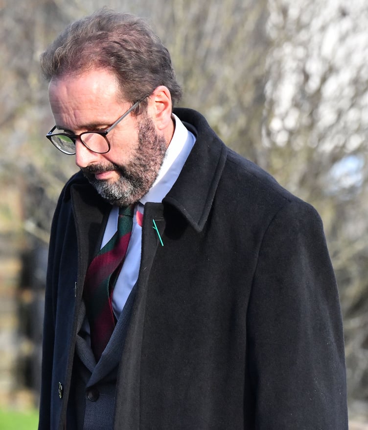 Dominic Fairman (Cornwall Councillor) pays his respects at the Delabole War Memorial (Picture: Adrian Jasper)