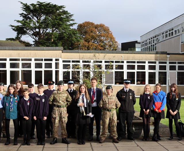 Staff and students reflect at Launceston College for Remembrance