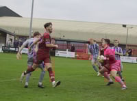 Nine-man Clarets hold on for heroic point against Holsworthy