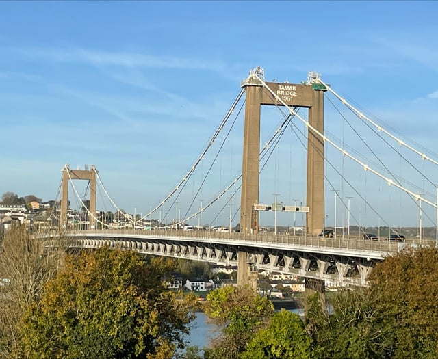 Tolls to rise for Tamar Bridge and Torpoint Ferry crossings