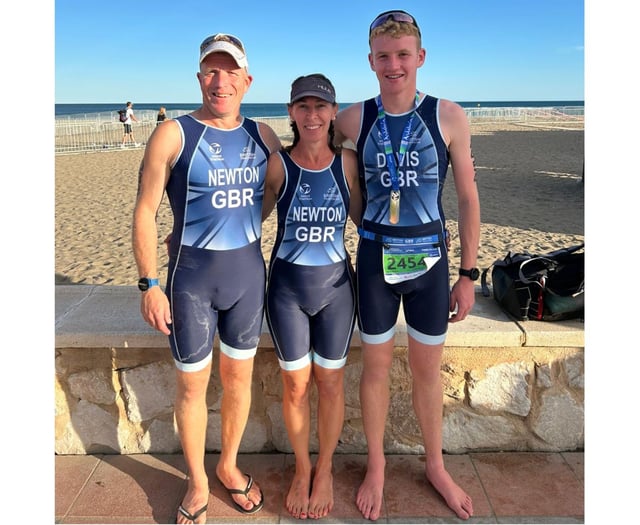 Bude trio compete well at World Triathlon Age Group Championships