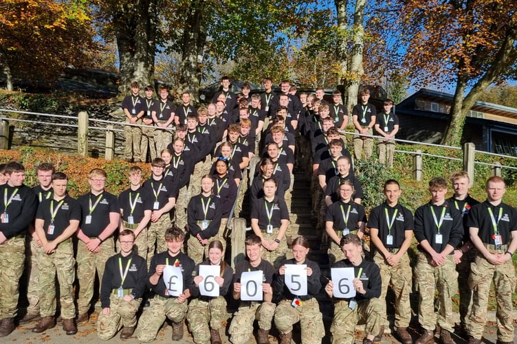 STUDENTS at Duchy College raised more than £6,000 during their Poppy Run event