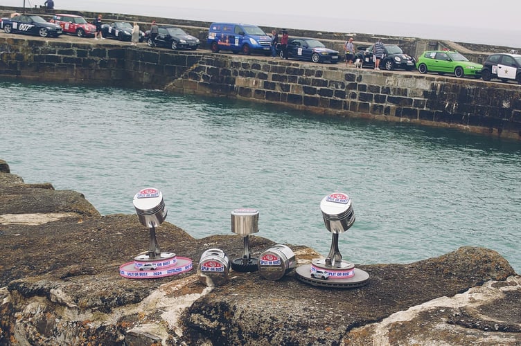 Piston Trophies.