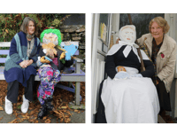 Ten year old wins top prize for scarecrow in village competition