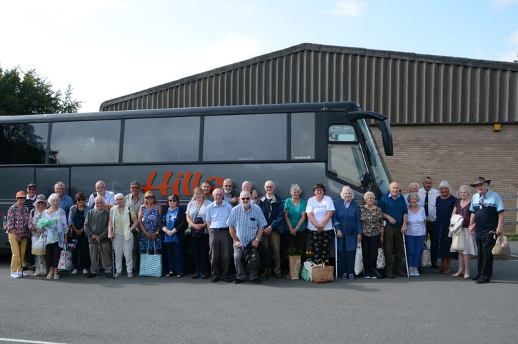 The Bude & Holsworthy Macular Group chose a day of sunshine recently to visit Rosemoor Gardens and on behalf of members David Golding, group leader, said: "I would like to thank you for the donations we received to help make this trip possible and such an enjoyable day." (Picture: Rodney Parrish)