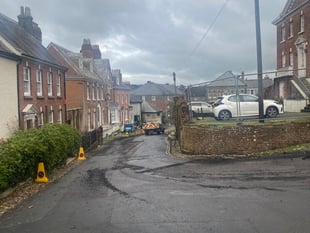 Road issued with emergency closure after storm wrecks surface