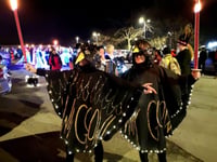 Fire and light for Callington festival