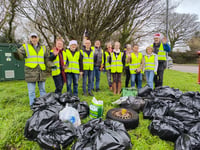 Nearly a thousand bags of litter picked up by community group in 2024