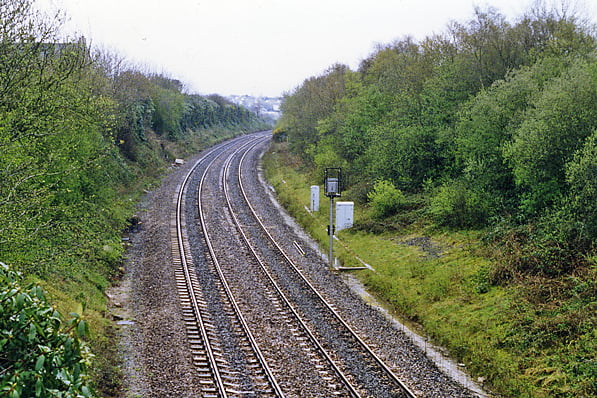 The remains of Doublebois station, on the Cornish Main Line. It closed in 1964. (Picture: Ben Brooksbank/Creative Commons)