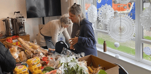 Saved more than a tonne of food for those in need 
