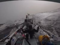 Looe gig rowing team Oars of Thunder on home stretch in challenge