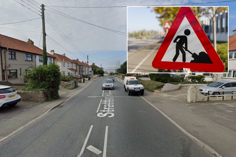 Bude Stratton Road Roadworks
