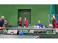 Florescu flourishes at Cornwall Closed Table Tennis Championships