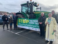 Local farmers hold NFU Day of Unity garnering public support