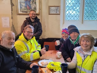 Tea cheers for the Bodmin Bluetits